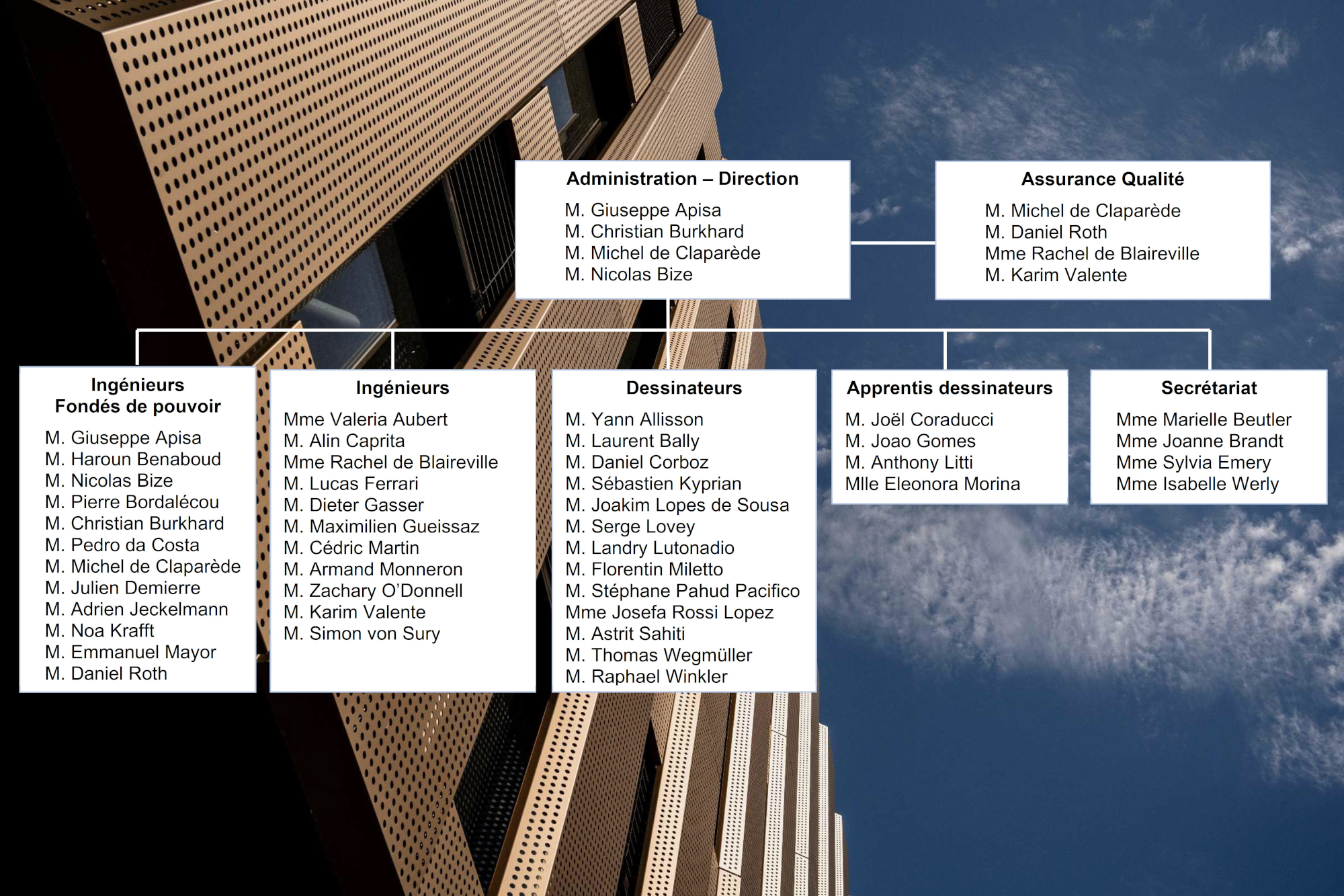 Organigramme