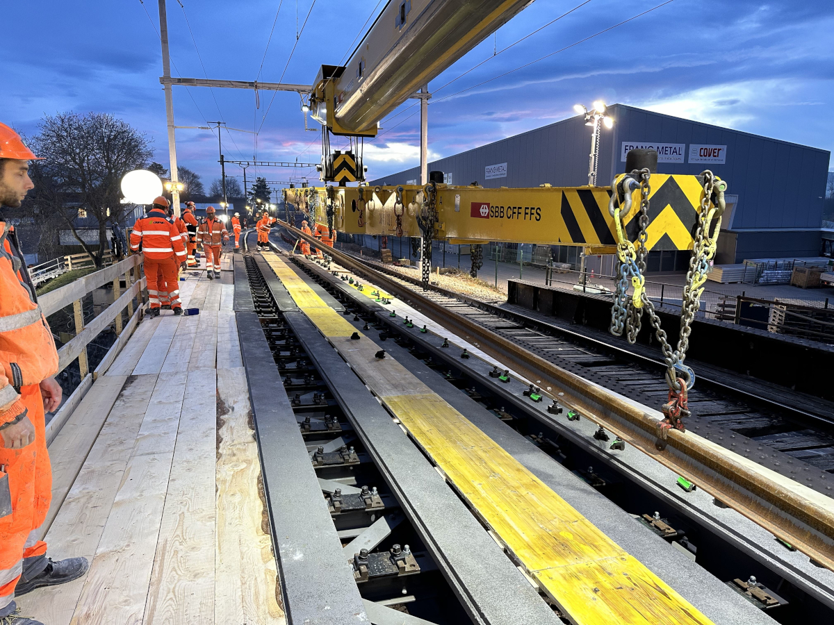 Rails sur ponts