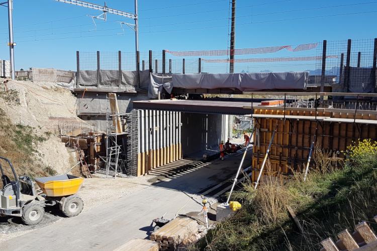 Vue générale - Chantier