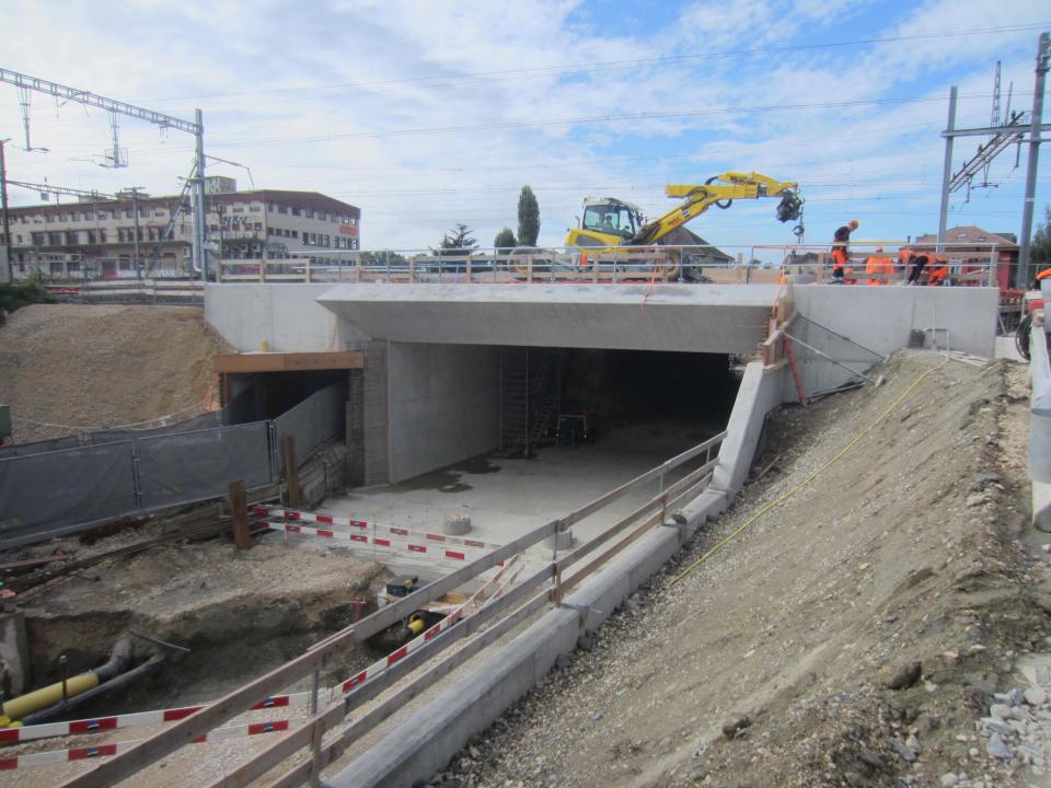 Vue générale - Chantier